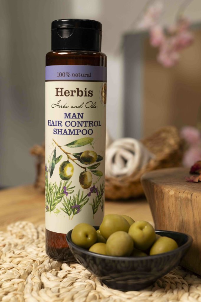 Man Hair Control Shampoo, 300ml - HERBIS