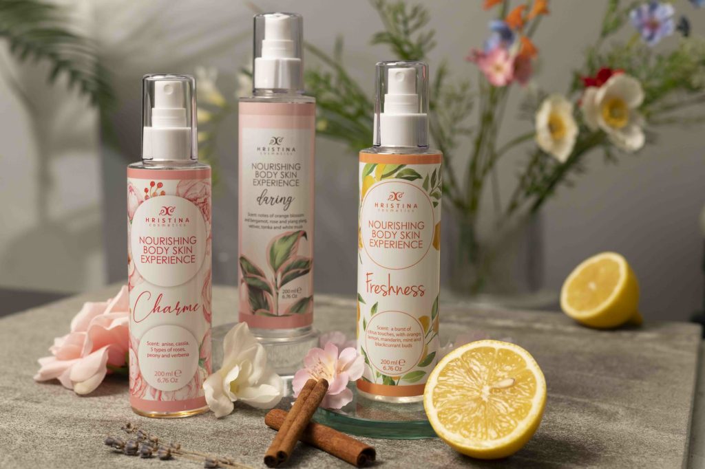Nourishing Spray Body Oil Charme, 200ml - HRISTINA
