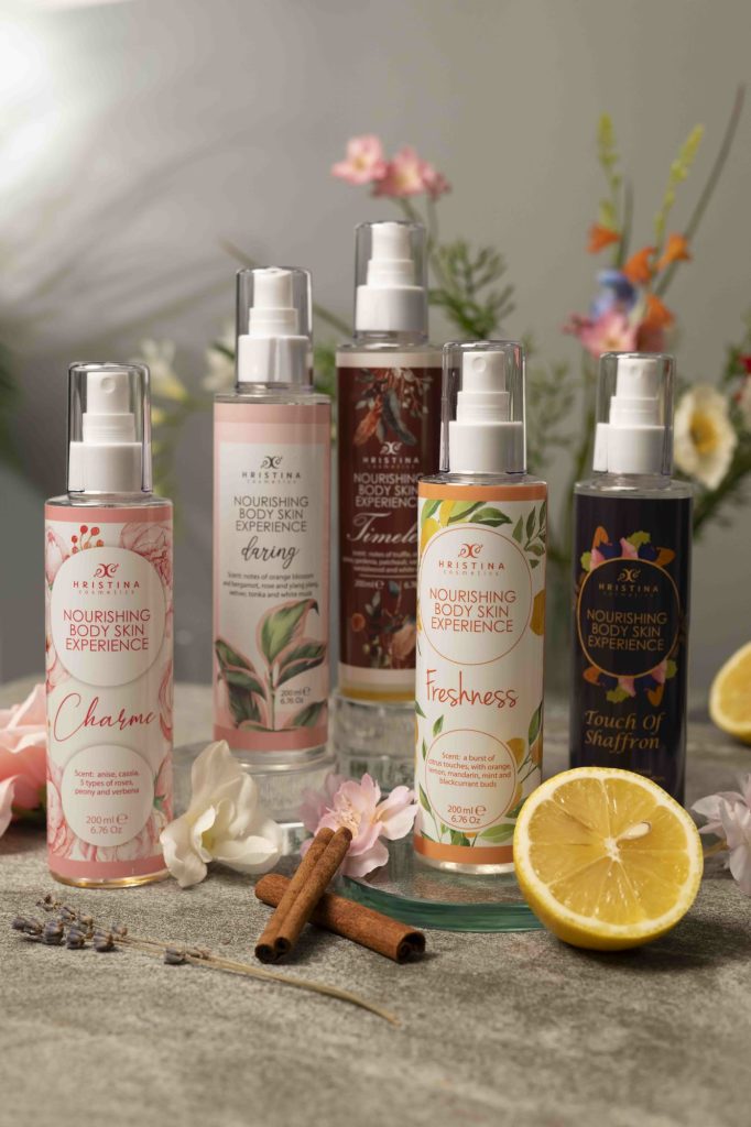 Nourishing Spray Body Oil Charme, 200ml - HRISTINA